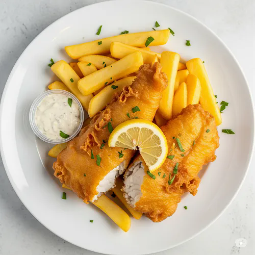 Kids Haddock & Chips 