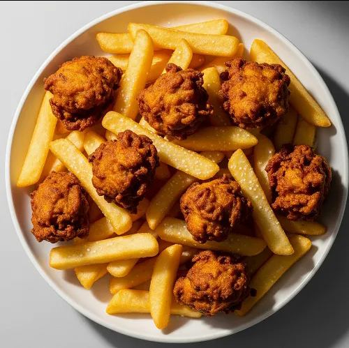 Kids Pakora & Chips 